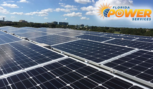 Clearwater Commercial Solar Power Installation