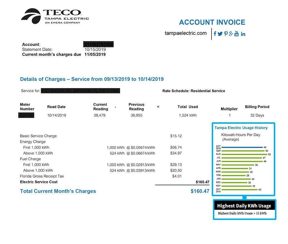 Tampa Electric Bill Pay Online