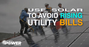 Use Solar To Avoid Rising Utility Bills
