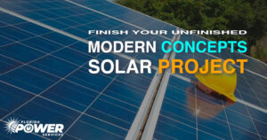 How To Finish Your Unfinished Modern Concepts Solar Project!