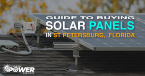 Guía para comprar paneles solares en St Petersburg, FL