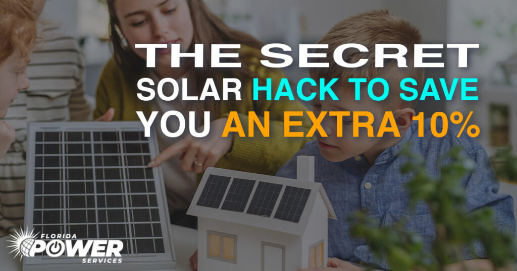 El truco solar secreto para ahorrarte un 10 % extra